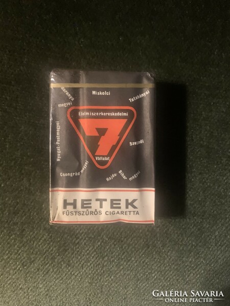 Unopened retro Hungarian cigarette