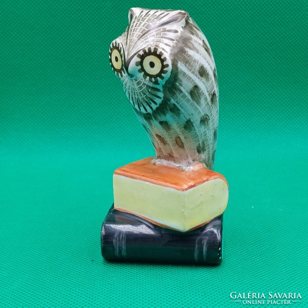Extremely rare collector's craft ceramic owl figure