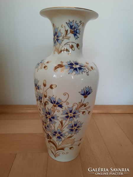 Zsolnay cornflower vase 27 cm