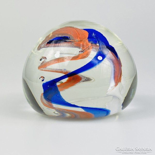 Glass paperweight / table decoration 2.