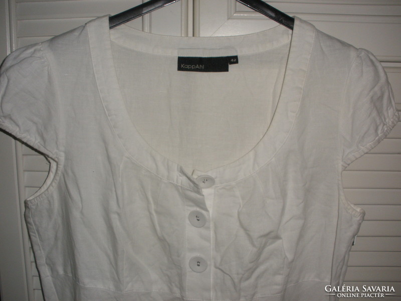 Fehér vászon ruha KappAhl 42