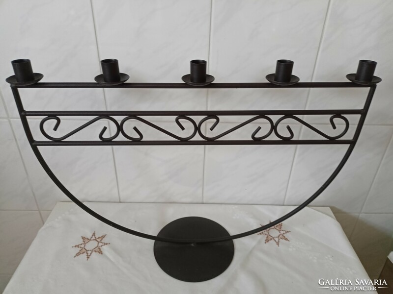 Wrought iron table candle holder HUF 9,000