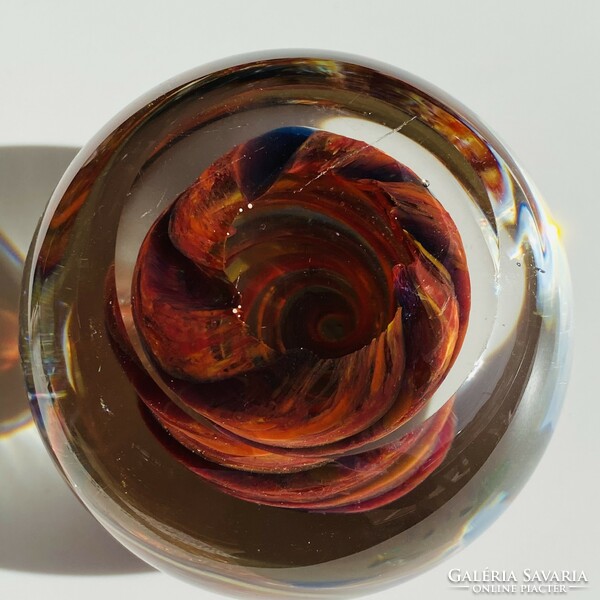 Glass paperweight / table decoration 4.