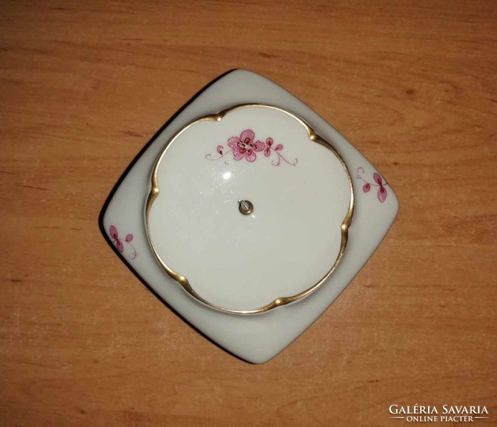 Marked porcelain candle holder (29/d)