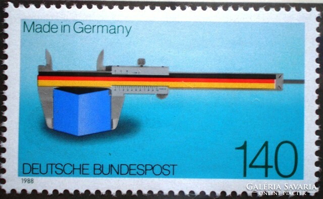 N1378 / Németország 1988 „Made in Germany” bélyeg postatiszta