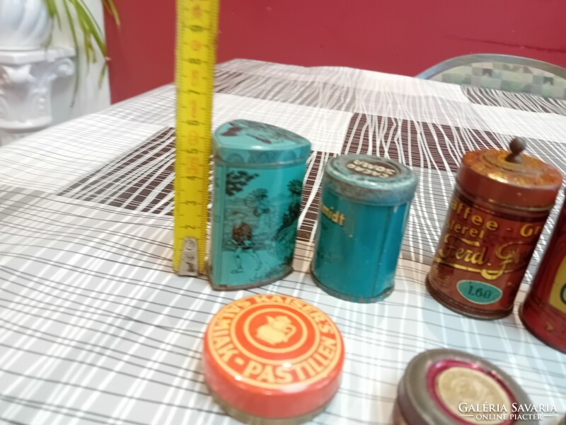 Old tin box collection