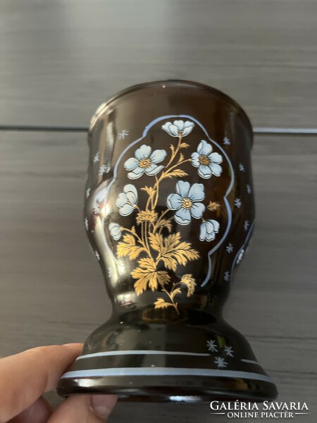 Bider glass vase goblet