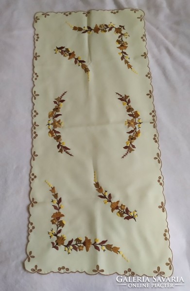 Embroidered table runner for sale!