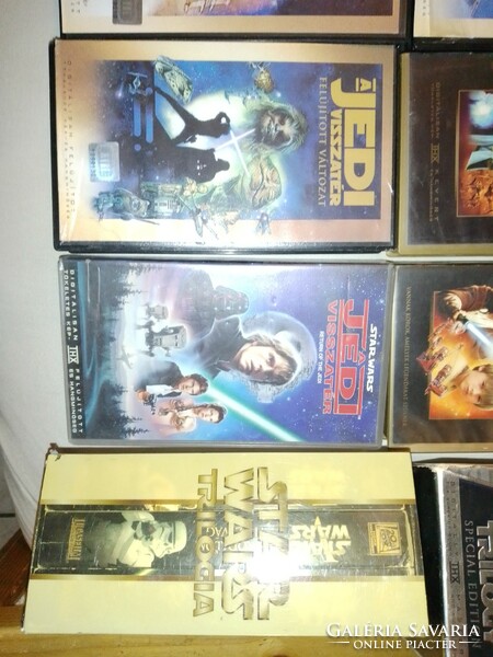 Vhs -- all my star wars movie collection for sale