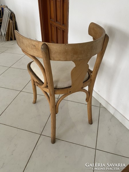Thonet stílusú vintage karfás szék