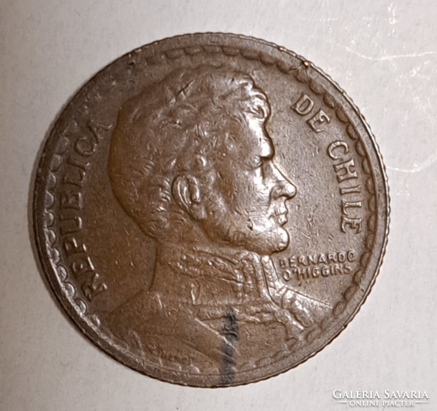 1943. Chile 1 Peso (1659)