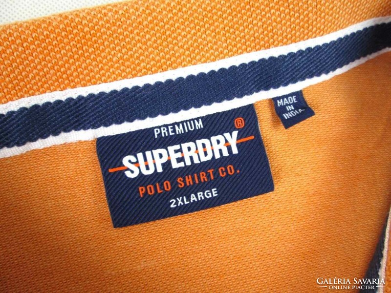 Original superdry (xl / 2xl) sporty short-sleeved men's collared T-shirt