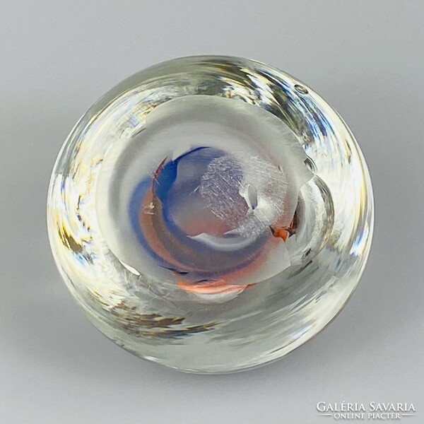 Glass paperweight / table decoration 2.