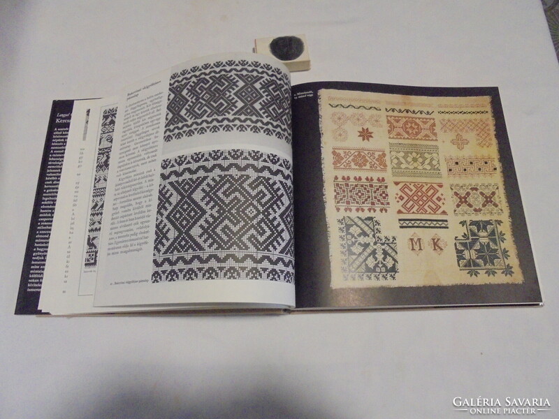 Gyrgyi Lengyel: cross stitch needlework - 1981 - retro needlework book