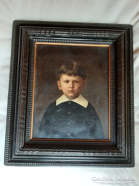 Portrait of a little boy - by unknown artist