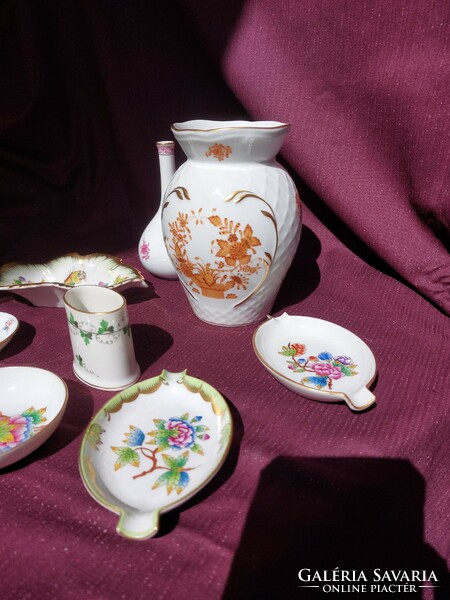 Herend porcelain selection 10 pieces!