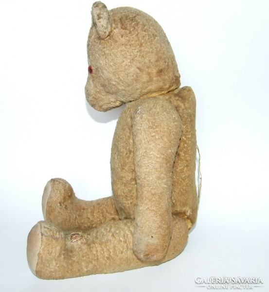 Old antique old humped teddy bear, bear, teddy bear toy figure