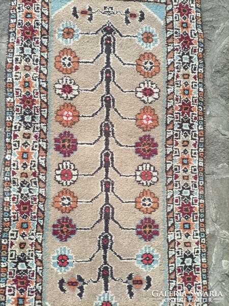 150X70 cm hand-knotted wool running rug