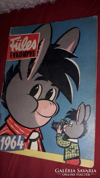 1964. Füles yearbook with several comics in good condition according to the pictures