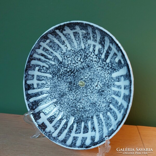 János Majoros ceramic decorative bowl