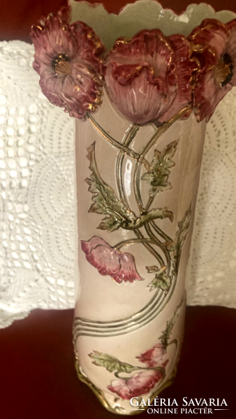 Antique vase /ws & s mark/