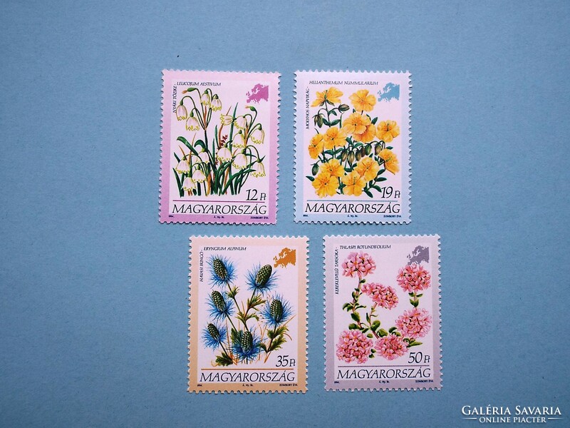 (Z) 1994. Flowers of regions v. Row** - Europe - (cat.: 500.-)
