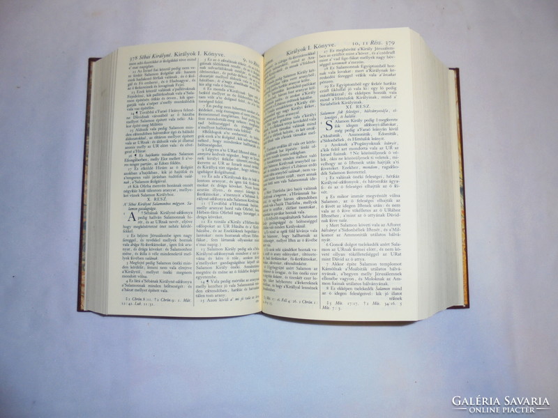 Misztótfalusi Kis Miklós Aranyos Bibliája - Szent Biblia - Károli Gáspár ford. - 1989 - Bcs. Kner Ny