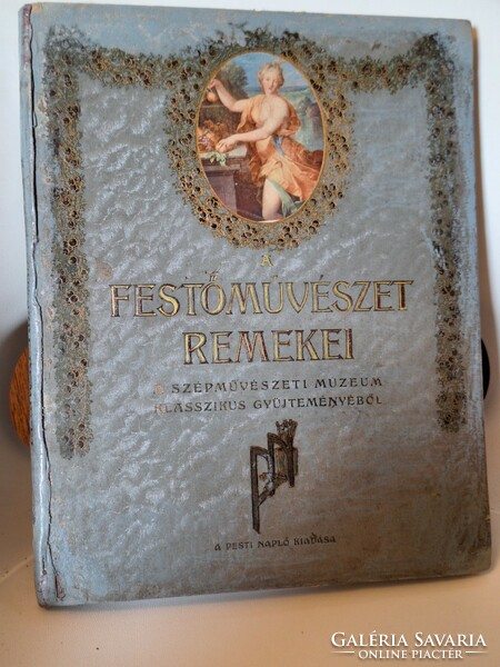 Uniquely rare 1910 Pest diary gift album - masterpieces of painting