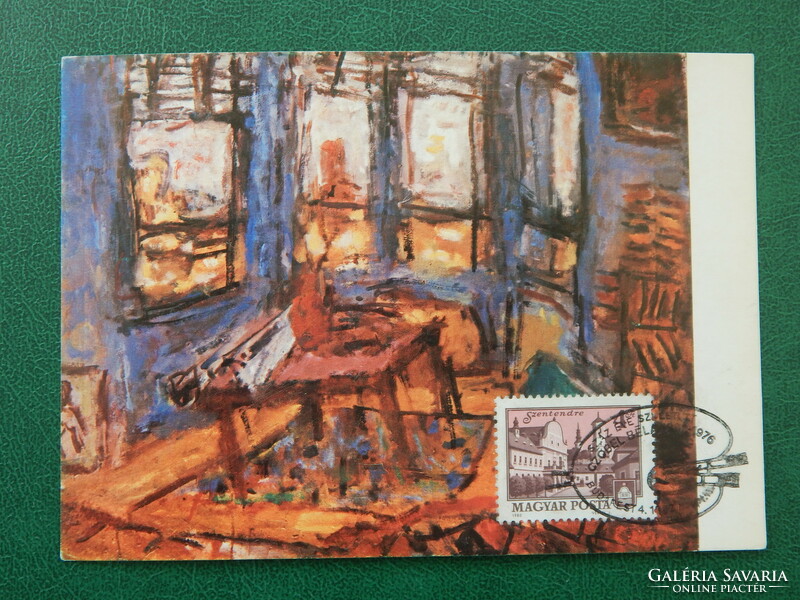 Postcard - 3 czobel béla reproductions, as shown in the pictures
