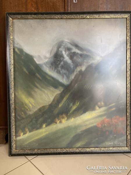 Unknown painter: mountains, valleys