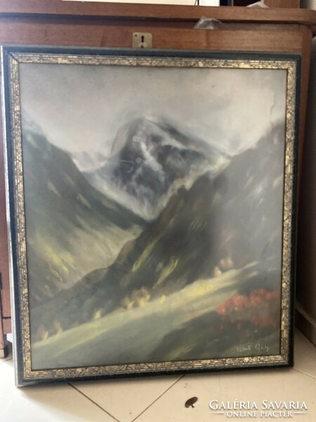 Unknown painter: mountains, valleys