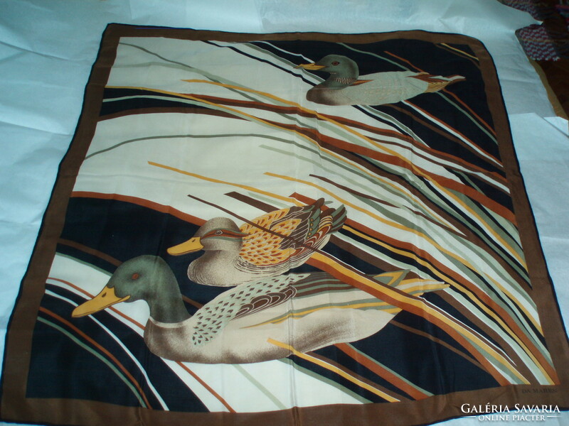 Vintage DA MAREN  selyemkendő