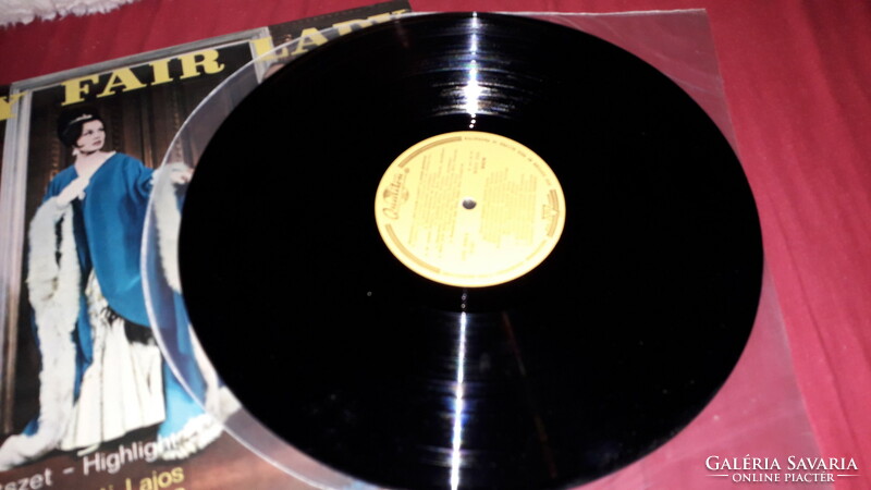 Old vinyl LP: my fair lady musical details in good condition according to pictures