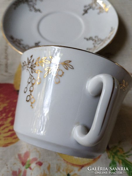 Thun porcelain tea cup and plate