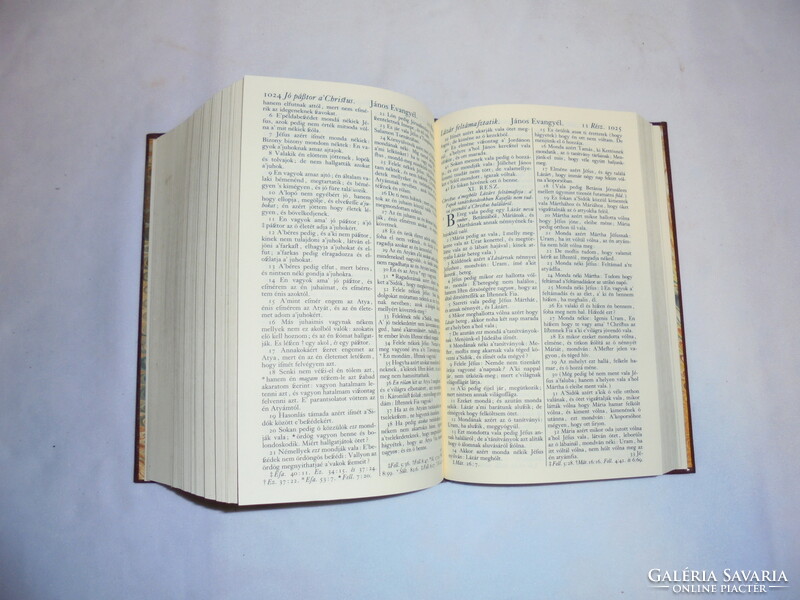 The cute Bible of Little Miklós of Misztótfalus - Holy Bible - translated by Gáspár Károli. - 1989 - BSc. Kner St