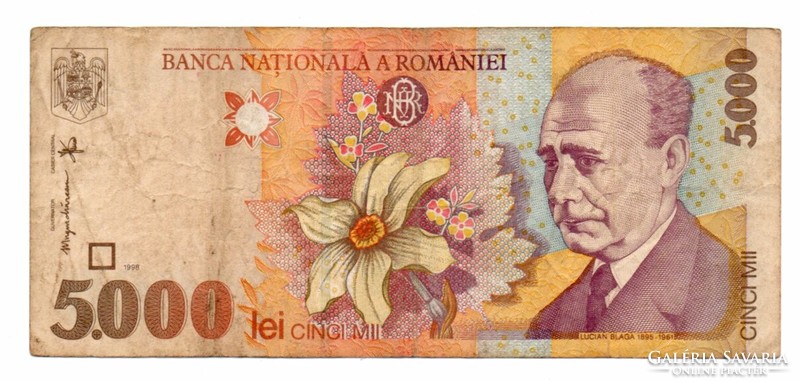 5000    Lei     1998    Románia