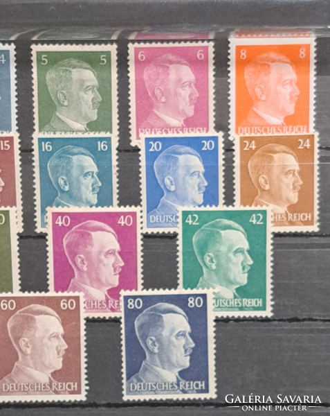 German occupation (Hitler) stamp series b/8/1