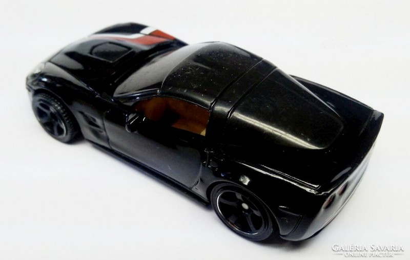 Matchbox chevrolet corvette zr1, 2008 black original mattel product in mint condition