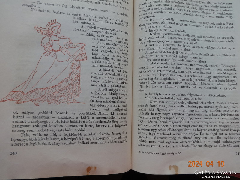 Népek meséi: Az aranyláncon függő kastély (szerk.: Ortutay Gyula) - régi, első kiadás (1956)