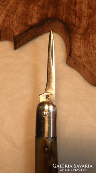 Polyák bacon knife, renewed. From collection.