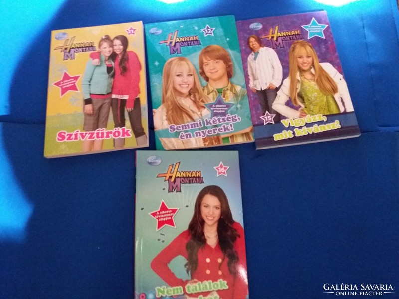 Retro disney hannah montana girls novel book package package miley cyrus 10 pcs in one according to the pictures