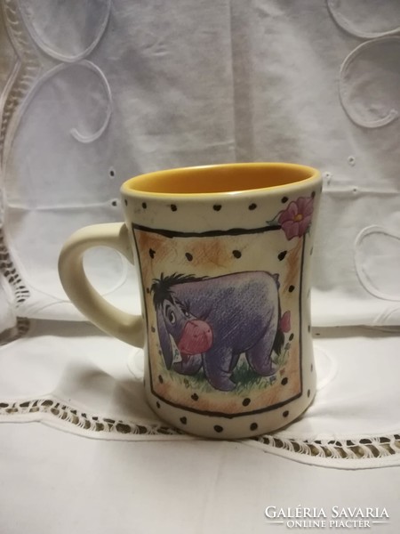 Thick-walled mug with a Walt Disney fairy tale pattern
