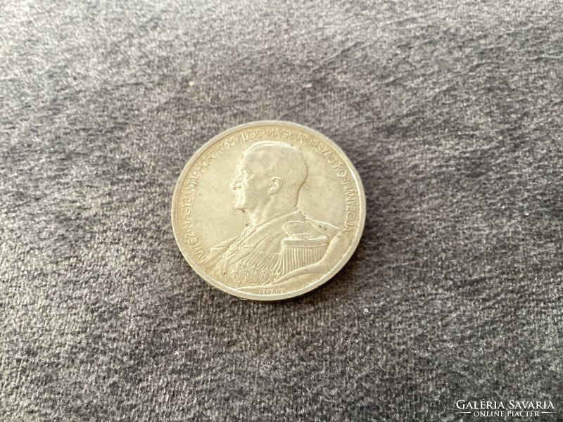 Horthy - 5 pengő silver coin 1939.