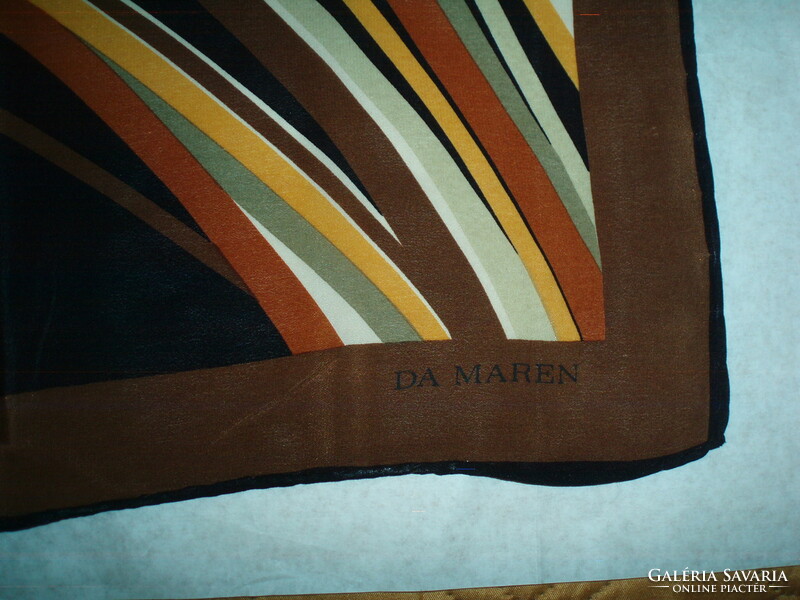 Vintage DA MAREN  selyemkendő