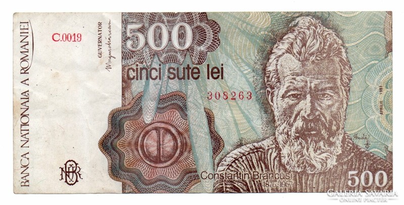 500    Lei     1991    Románia