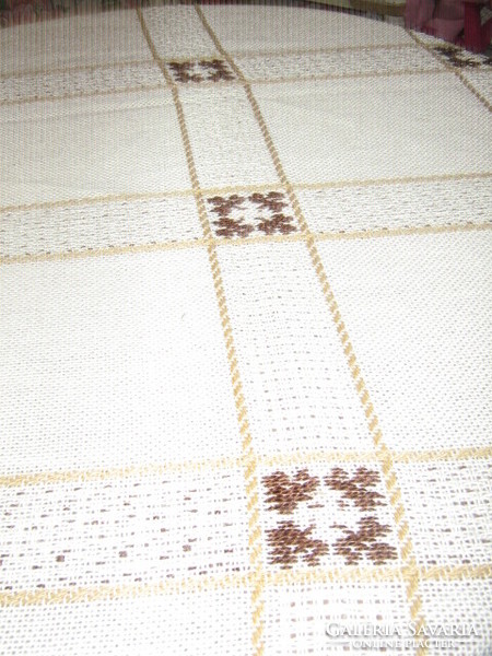 Beautiful elegant woven tablecloth