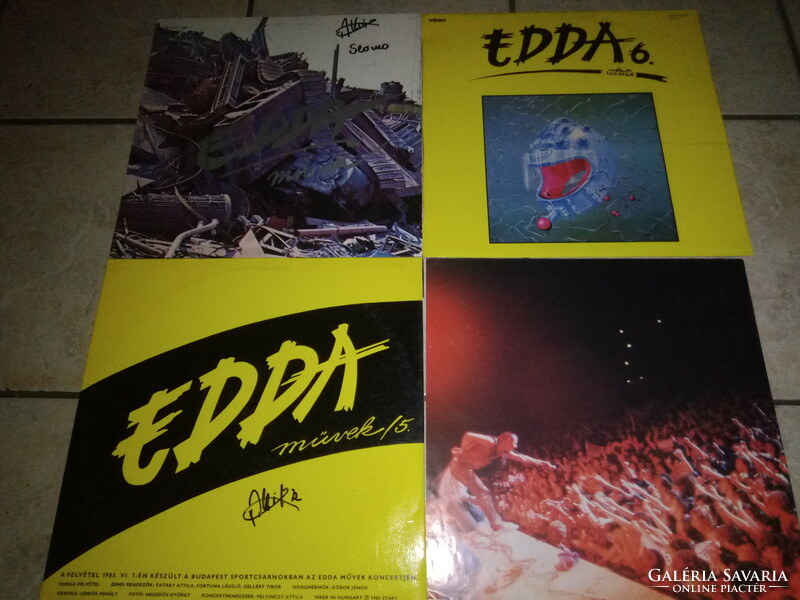 All edda LPs -- disc pack 1-10