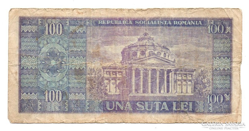 100    Lei     1966    Románia