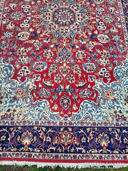 Antik kézi csomózású perzsa szőnyeg 220x320 cm
