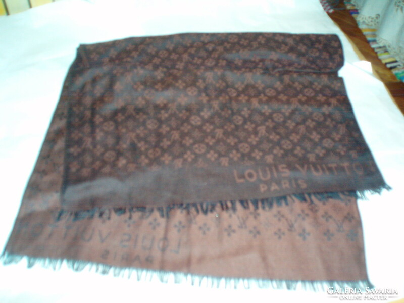 Vintage louis vuitton large scarf
